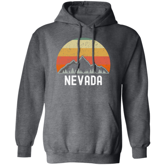 Retro Nevada Sunset Retro Vintage Nature Mountain Hiking