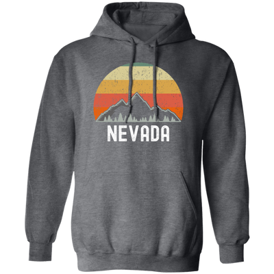 Retro Nevada Sunset Retro Vintage Nature Mountain Hiking