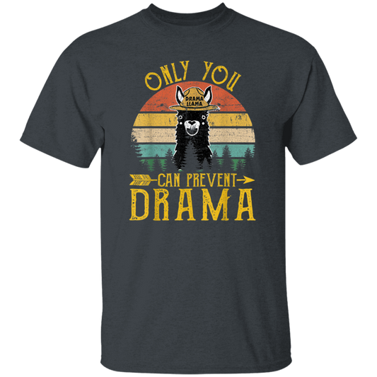 Vintage Only You Can Prevent Drama Llama Camping