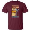 Rowing Lover Legends Are Born In January Retro Rowing