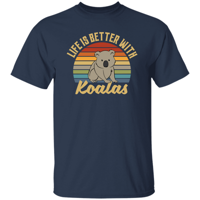 Cute Koalas Retro Life Is Better With Koalas Best For Gift Unisex T-Shirt