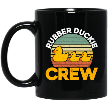 Duck Lover Retro Ducks Rubber Duckie Crew