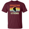 Spartan Strong, Force We Are Stronger, Vintage Spartan, Spartan Retro Style Unisex T-Shirt