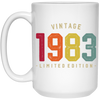 Vintage 1983, Limited Edition, Limited 1983 Gift, Birthday Gift