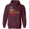 Eat Sleep Water Polo Repeat, Retro Water Polo Player Gift