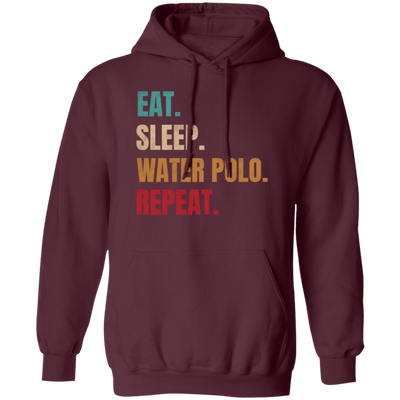 Eat Sleep Water Polo Repeat, Retro Water Polo Player Gift