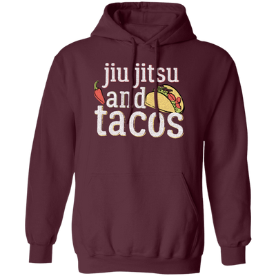 Tacos Jiu Jitsu For Bjj Funny Gift White Gift