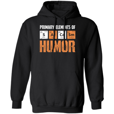 Jokes Physics Design Quote Elements Of Humor Pullover Hoodie