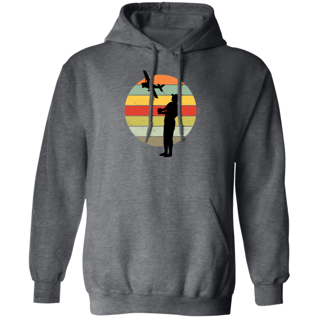 Builder Airplane Retro Gift Model Flight Model Gift Boyfriend Pullover Hoodie