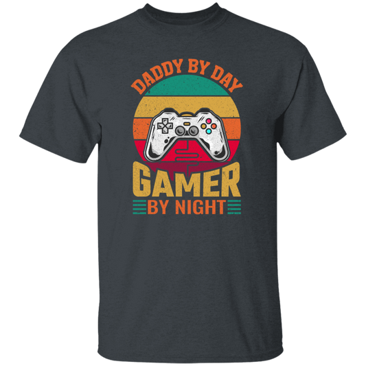 Daddy By Day Gamer By Night, Dad Gift Love Gaming