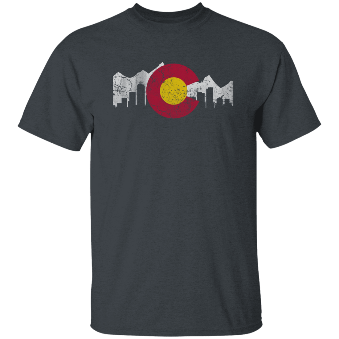 Colorado Mountains, Colorado Skyline Flag