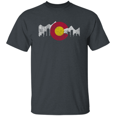 Colorado Mountains, Colorado Skyline Flag