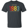 Vintage 1983, Limited Edition, Limited 1983 Gift, Birthday Gift