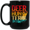 Cant Wait For Deer Hunting Season Deer Hunter Vintage Black Mug