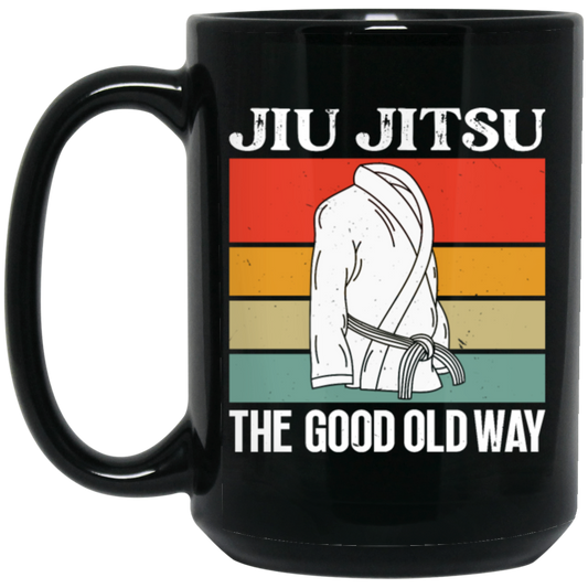 Jiu-jitsu Lover, Jiujitsu Is The Good Old Way, Retro Martial Arts