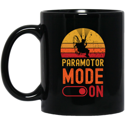 Retro Love To Fly, Paramotor Mode On Love, Paraglider Gift