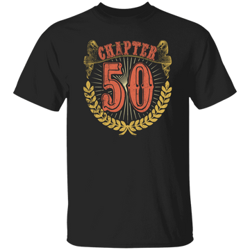 Birthday Chapter 50 Gift, Happy 50th birthday, Retro age 50