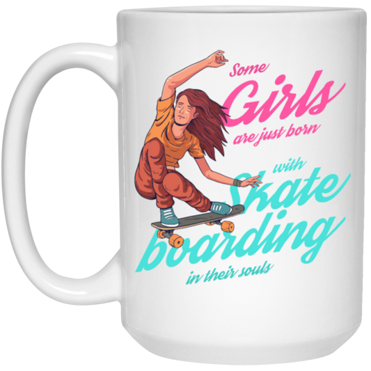 Skategirl, Skateboard, Skater, Skateboarding and Skateboarding Fans Gift