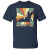 Retro Fennec Fox Lover Vintage Unisex T-Shirt