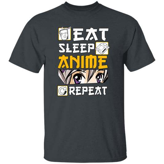 Eat Sleep Anime Repeat Anime Girl Otaku Gift Anime