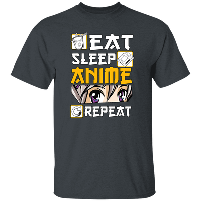 Eat Sleep Anime Repeat Anime Girl Otaku Gift Anime