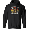 Vintage Promoted To Grandpa Bear, Bear Lover Gift In Vintage Pullover Hoodie