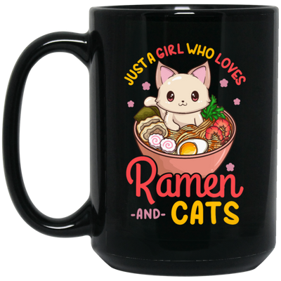 Ramen Lover, Just A Girl Who Loves Ramen And Cats