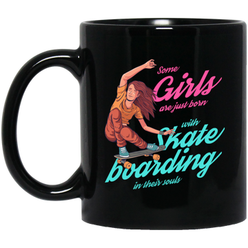 Skategirl, Skateboard, Skater, Skateboarding and Skateboarding Fans Gift