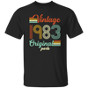 Vintage 1983, Original 1983 Retro Style, 1983 Birthday Gift