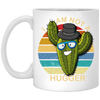 I Am Cactus Not The Hugger Retro Cactus Lover