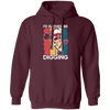 Digging, Digging Lover, I_d Rather Digging, Retro Digging Gift, Digging Vintage Pullover Hoodie