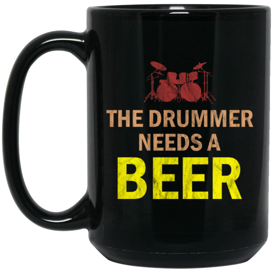 Bass Drum The Drummer Needs A Beer