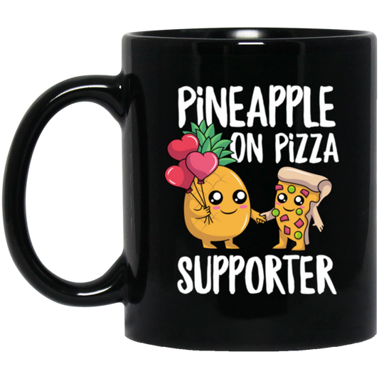 Funny Pizza Lover Pineapple And Pizza Supporter My Love Food