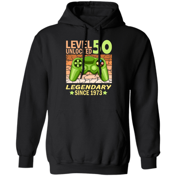 Birthday Gift 50th Unlocked Level 50 Legendary Since1973