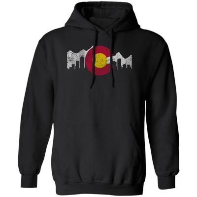 Colorado Mountains, Colorado Skyline Flag