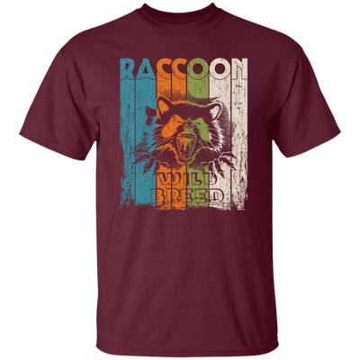 Retro Raccoon Wild Breed Trash Panda Wild Cats Men Wears Unisex T-Shirt