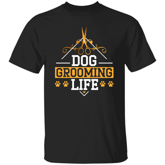 Love Dog Vintage Style, Dog Grooming Life, Retro Dog Lover Unisex T-Shirt