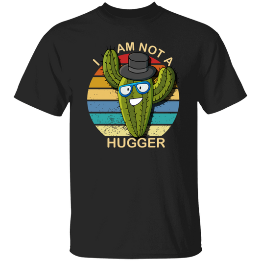 I Am Cactus Not The Hugger Retro Cactus Lover