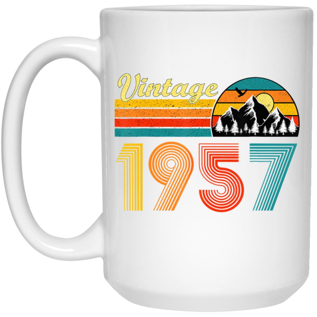 63th Birthday Gift 63 Years Old Retro