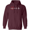 Hamburger Lover, Best Food Is Burger, Burger Heartbeat, Love Burger, Burger And Heartbeat Pullover Hoodie