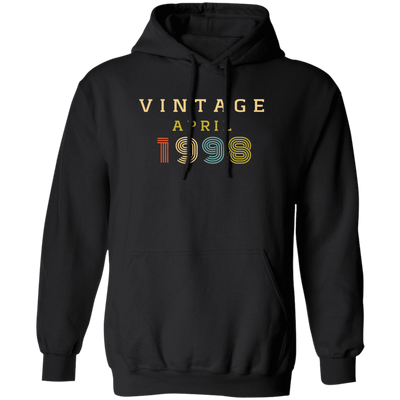 Birthday Gift Vintage 1998 April Pullover Hoodie