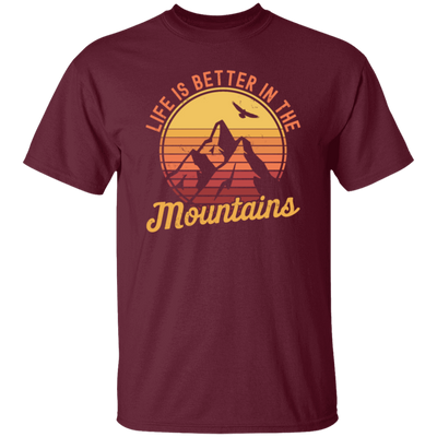 Saying Life Is Better In The Mountains, Hiking Lover, Mountain Climbing Gift