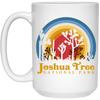Joshua Tree Park Lover, National Gift, Retro Park Gift, Mountain Lover Gift, Joshua Tree White Mug