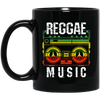 Reggae Music - Peace One Love Rasta Jamaican Flag