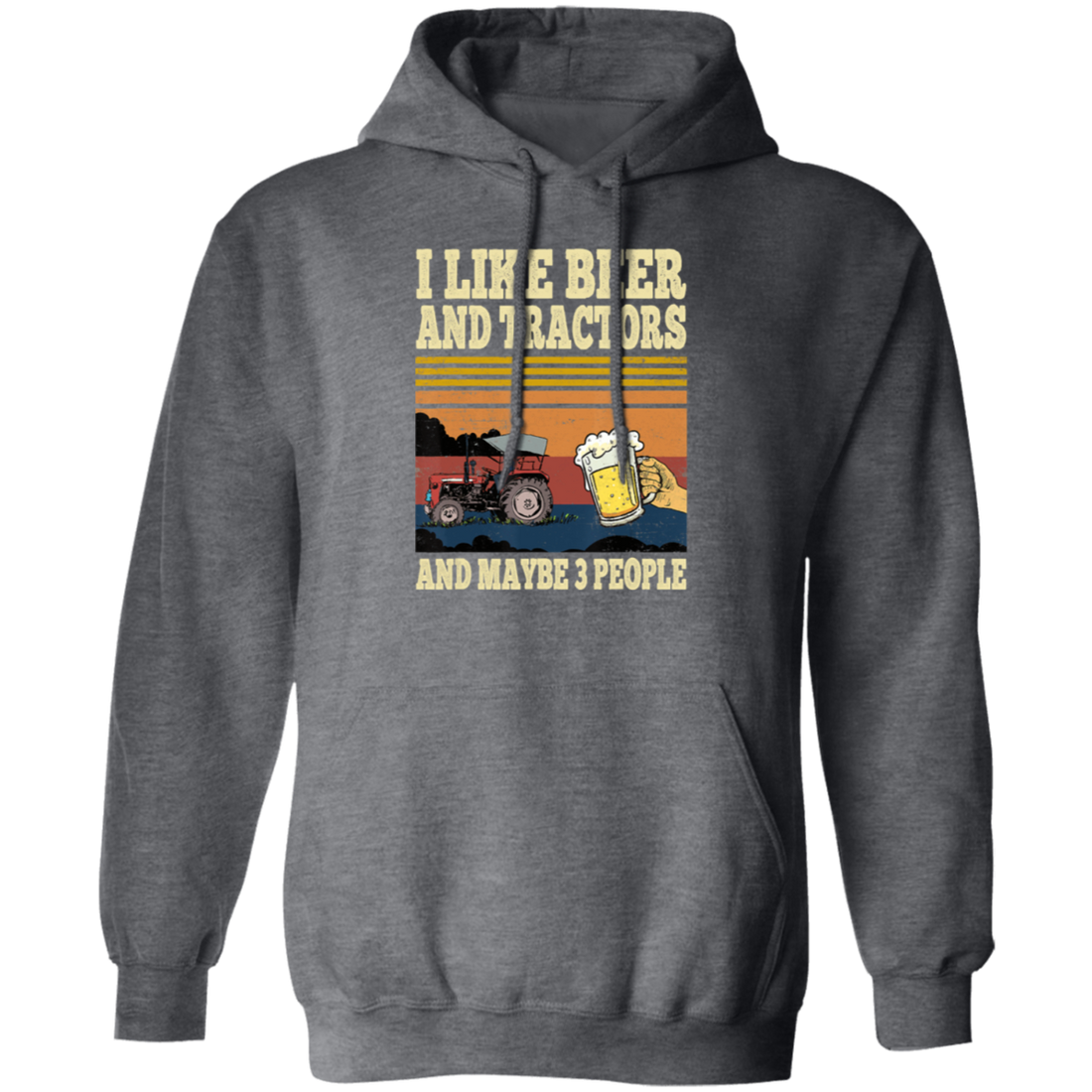 I Like Beer Tractors and Maybe 3 People Funny farmer