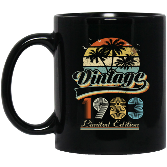 Retro 1983, Limited Edition, Birthday Gift, Hawaii Style Vintage