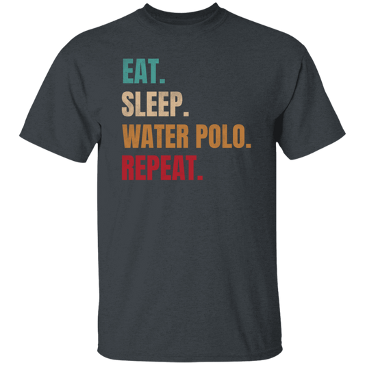 Eat Sleep Water Polo Repeat, Retro Water Polo Player Gift