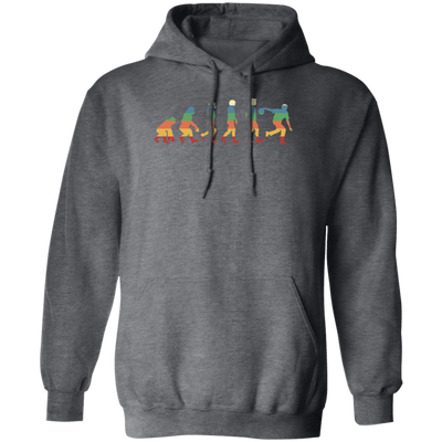 Evolution Bowling Team Bowling Vintage Design Pullover Hoodie