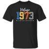 Vintage Style Gift For 1973 Limited Edition Retro Color