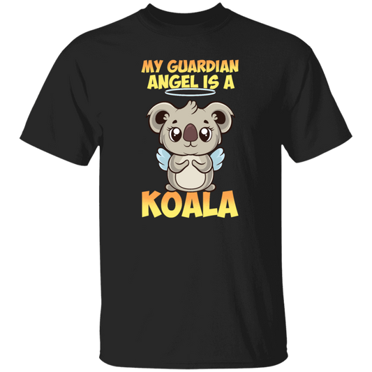 My Guardian Angel Is A Koala Angel Koalas With Cute Wings Retro Unisex T-Shirt